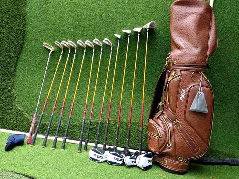 Một cán gậy golf thông thường được thiết kế với đường kính khoảng 5 inch/12mm