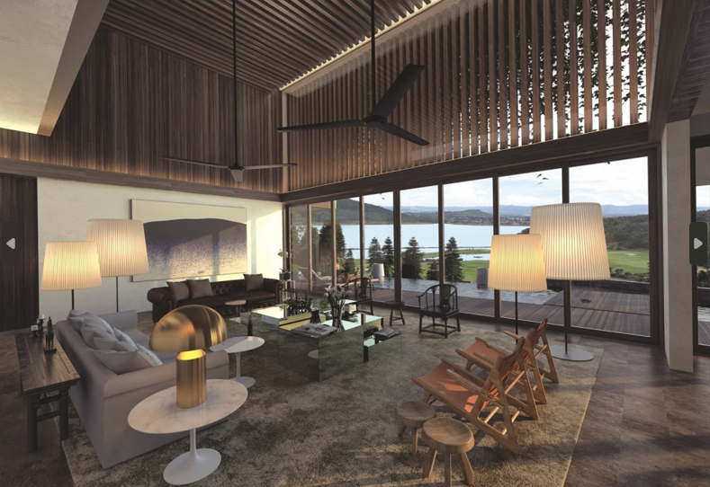 Không gian sang trọng, hiện đại của biệt thự tại golf 1200 Đà Lạt