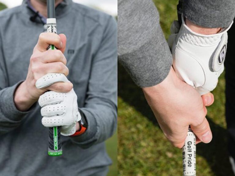 Cách cầm gậy golf