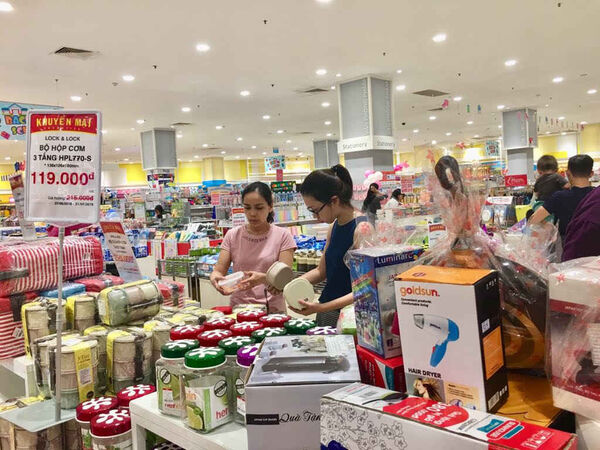 Nhu cầu sử dụng cao đối với sản phẩm đồ gia dụng