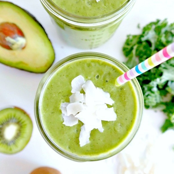 Sinh tố bơ sữa dừa