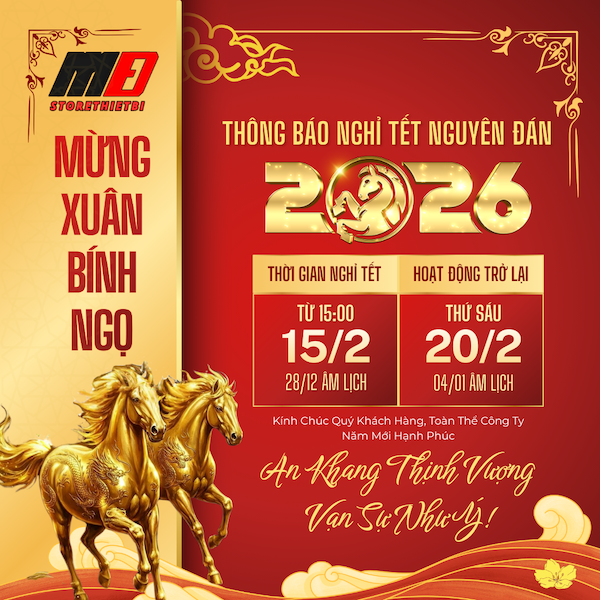 Lịch nghỉ Tết 2026 Store Thiết Bị