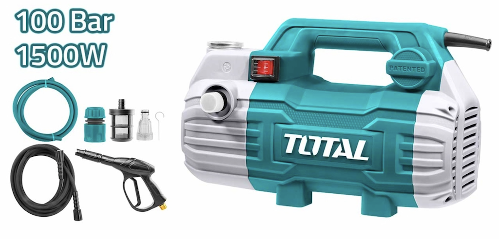 Máy Rửa Xe Total 1500W TGT11236 – Mạnh Mẽ Và Đa Dụng