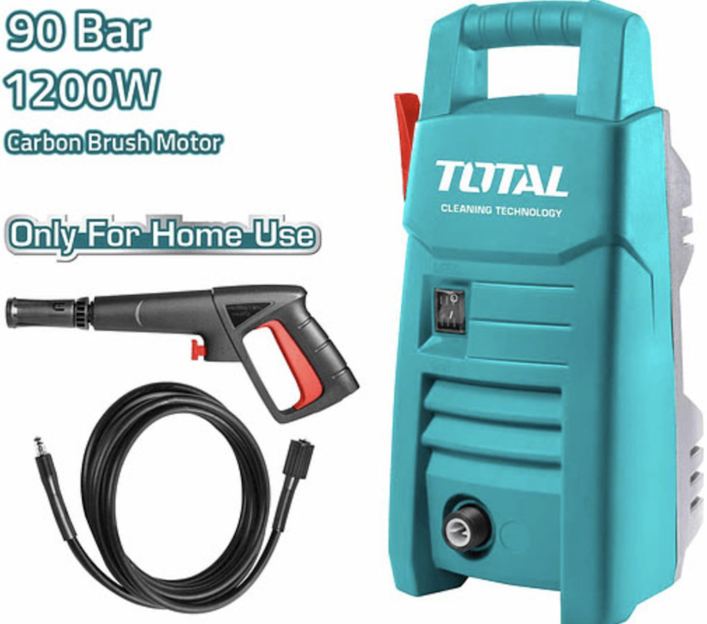 Máy Rửa Xe 1200W Total TGT113026 – Tiết Kiệm Nước, Dễ Sử Dụng