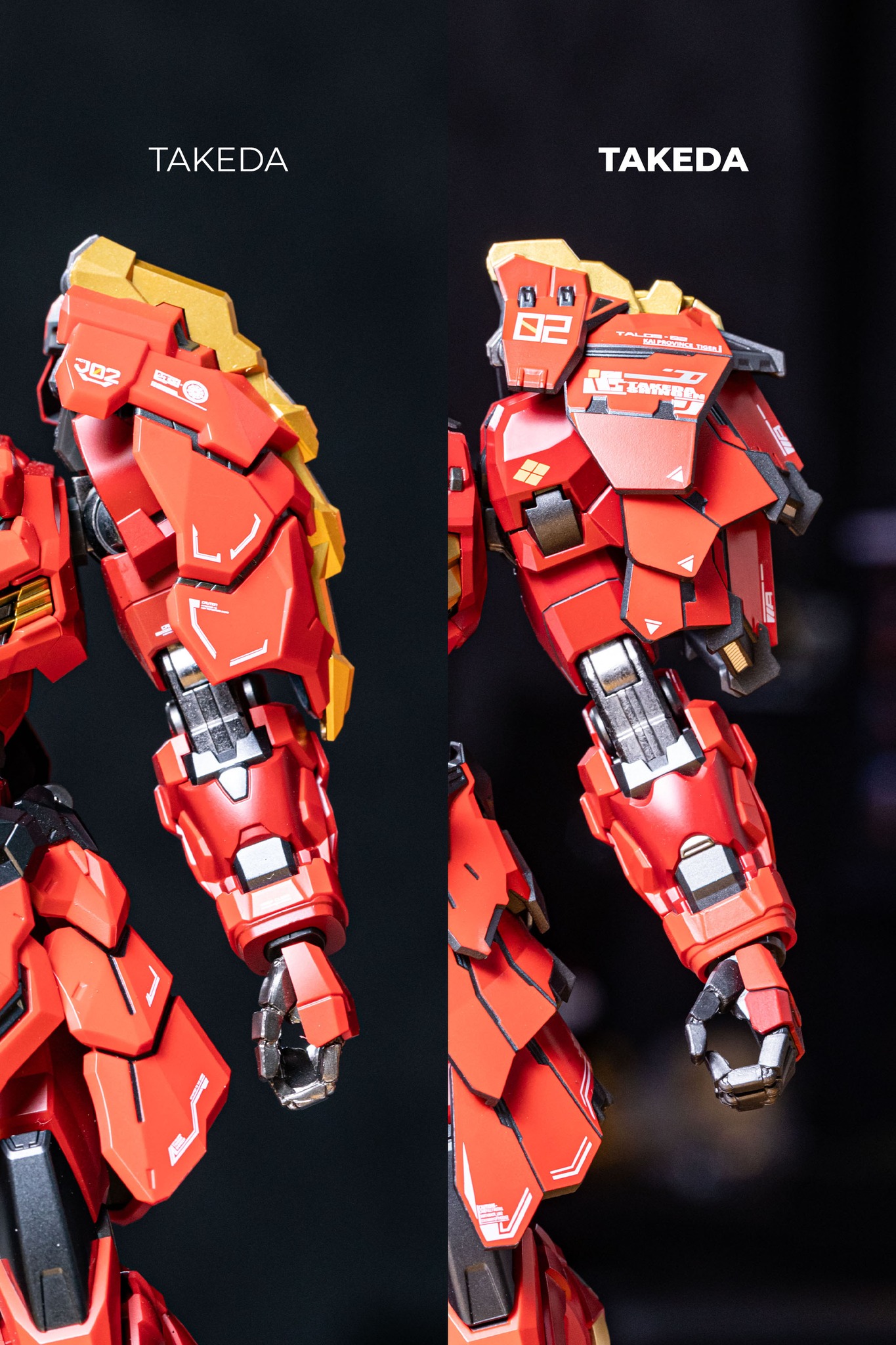 Cánh tay mô hình Takeda Shingen 1/100