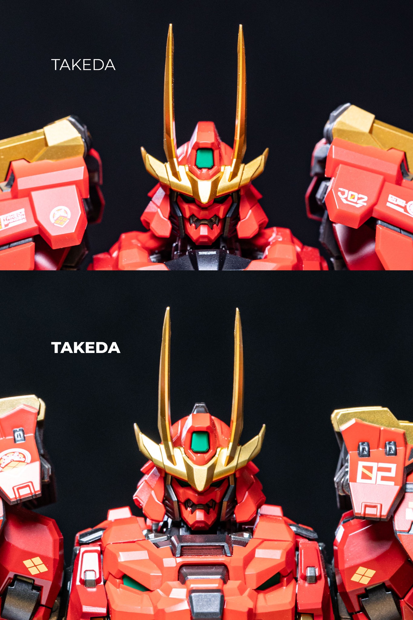 Đầu Takeda Shingen 1/100