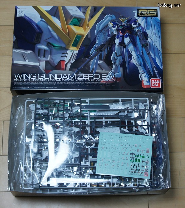 Hình ảnh Box Art RG Wing Gundam Zero EW
