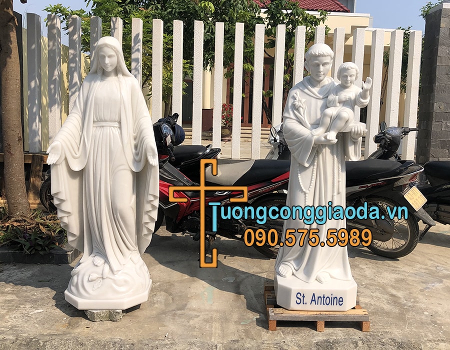 Tượng Thánh Antôn Đá Mỹ Nghệ Song Toàn