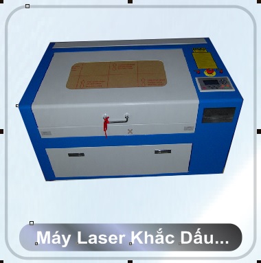 máy laser khắc dấu