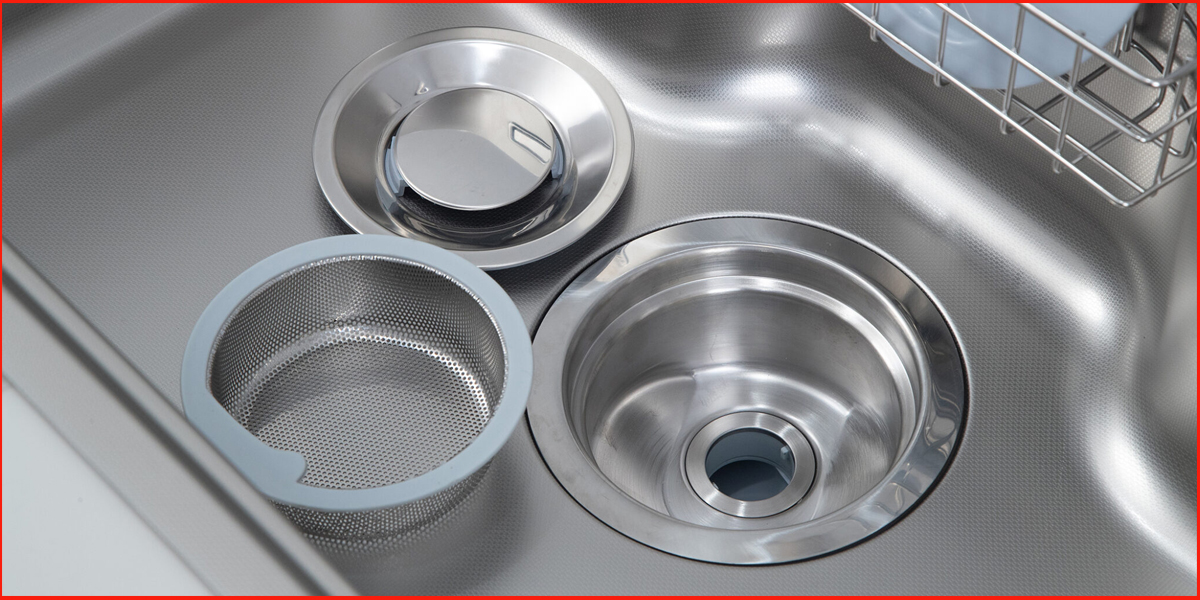 Bát rác Chậu Rửa Bát Kluger KT8050FS Plus có đường kính lớn, lọc cặn hiệu quả