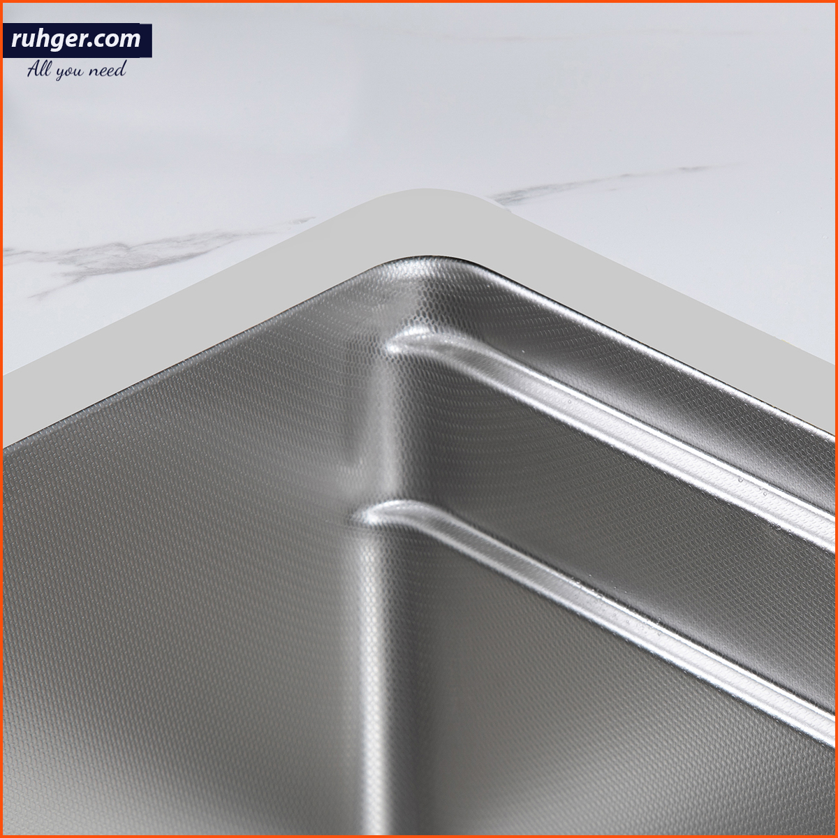 Bề mặt Linen Chậu Rửa Chén Kluger KWU8161FS – S70  giúp chống xước, chống bám bẩn