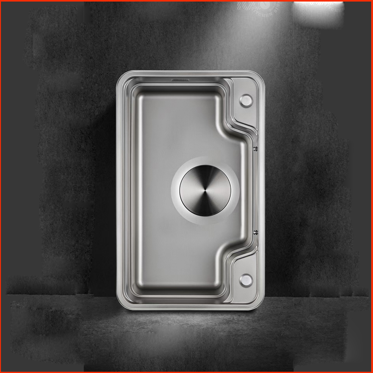 Bề mặt Linen siêu nhỏ trên chậu rửa bát Keeper KP – CR02 – 7848 giúp chống xước, hạn chế bám dầu mỡ, dễ vệ sinh