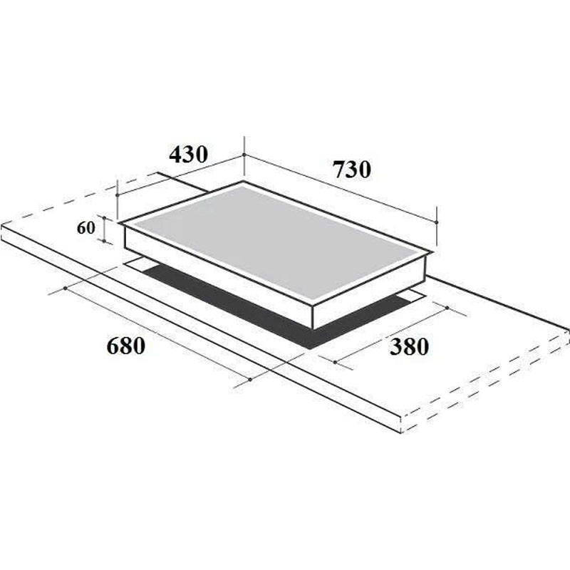 Thông số kỹ thuật chi tiết của bếp 1 từ 1 hồng ngoại Canzy CZ ML86B