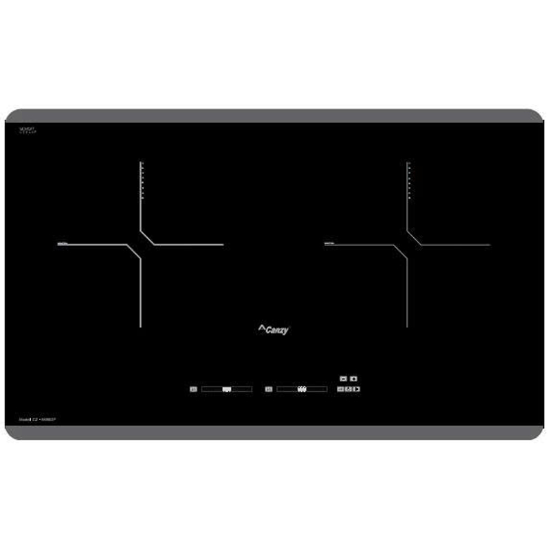 Bếp điện từ Canzy CZ-9898DP – Thiết kế sang trọng, mặt kính Schott Ceran cao cấp, công nghệ Inverter tiết kiệm điện