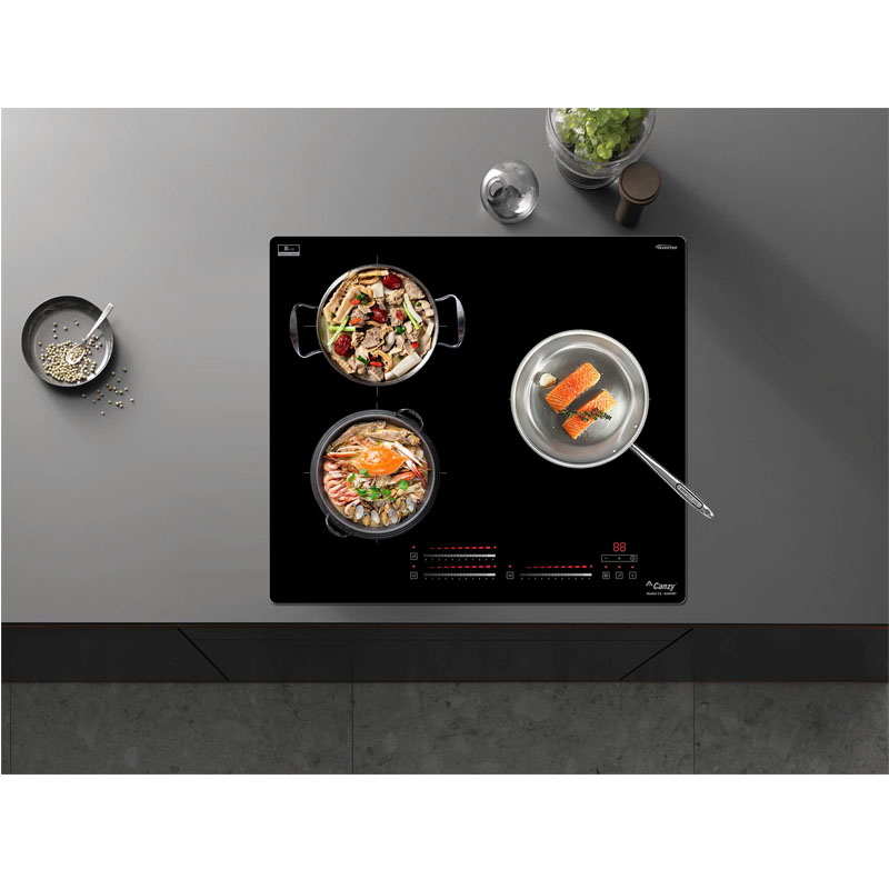 Bếp từ Canzy CZ-656HNT 3 vùng nấu công nghệ Inverter