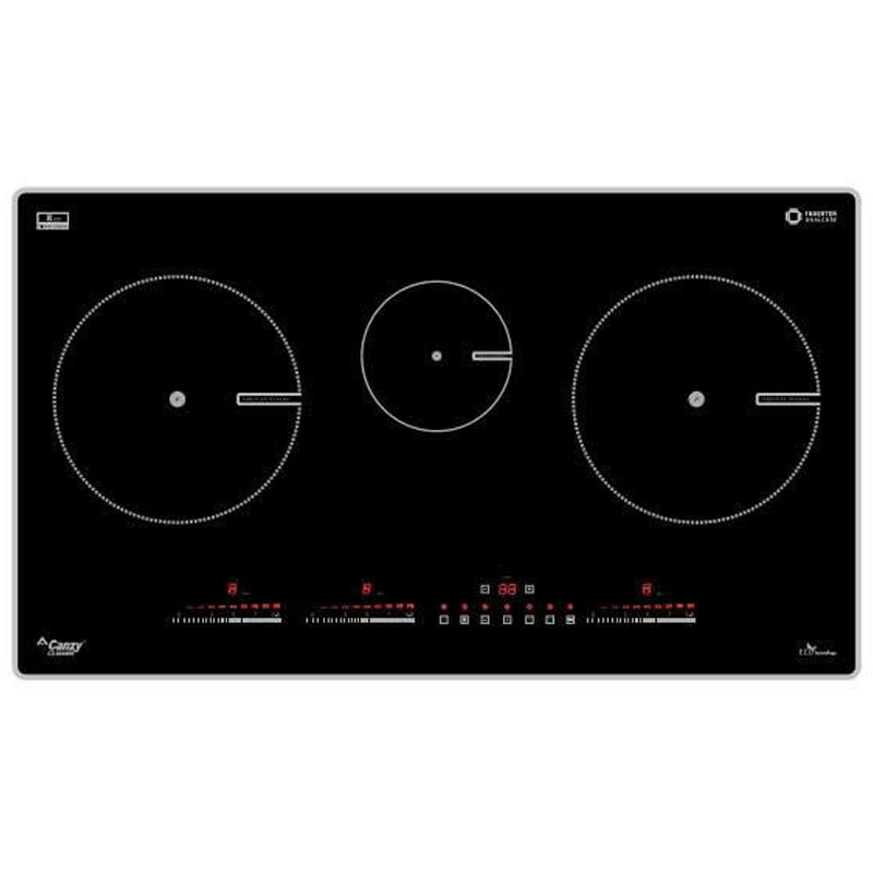 Bếp Từ Canzy CZ-856HN thiết kế sang trọng, 3 vùng nấu tiện lợi