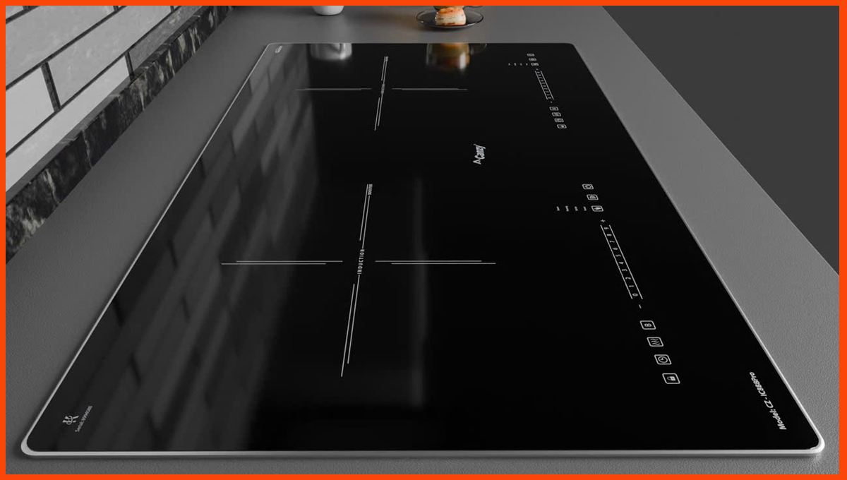 Bếp từ Canzy CZ IC888PRO thiết kế đôi, mặt kính Kang'er cao cấp