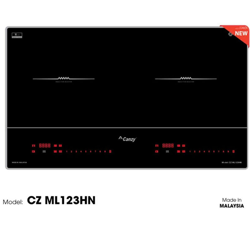 Bếp từ Canzy CZ ML123HN 3 vùng nấu nhập khẩu Malaysia