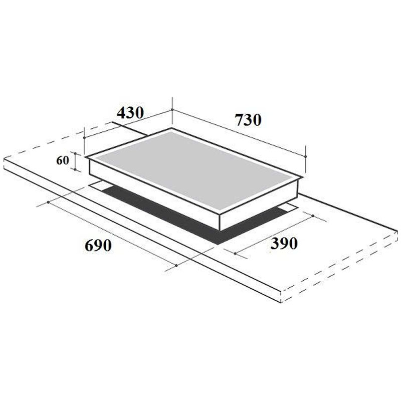 Thông Số Kỹ Thuật Bếp Từ Đôi Canzy CZ-VN268
