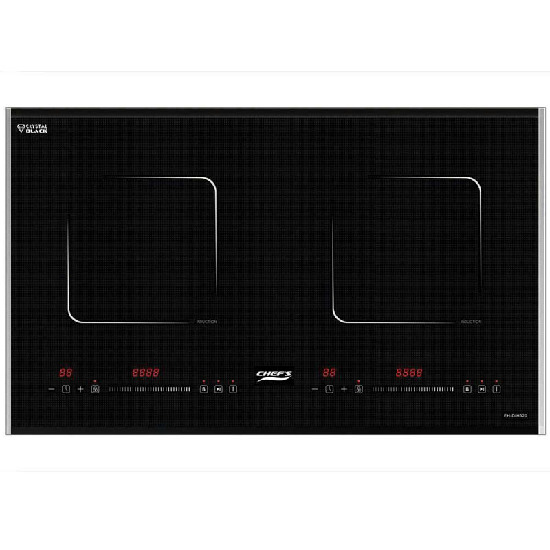 Bếp từ Chefs EH-DIH320 mặt kính Crystal Black siêu bền