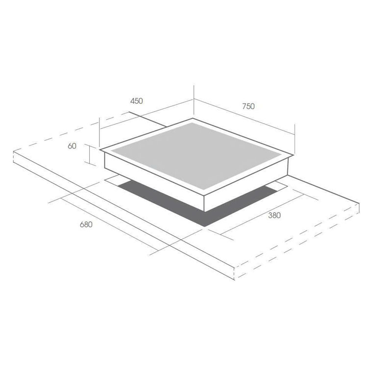 Thông số kỹ thuật bếp từ đôi Canzy CZ ID 077EU chi tiết