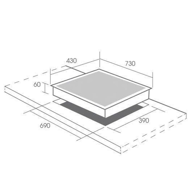 Thông số kỹ thuật chi tiết của bếp từ đôi Canzy CZ-ML222SG