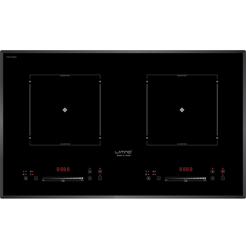 Bếp từ đôi Latino LT H225N công nghệ Inverter tiết kiệm điện