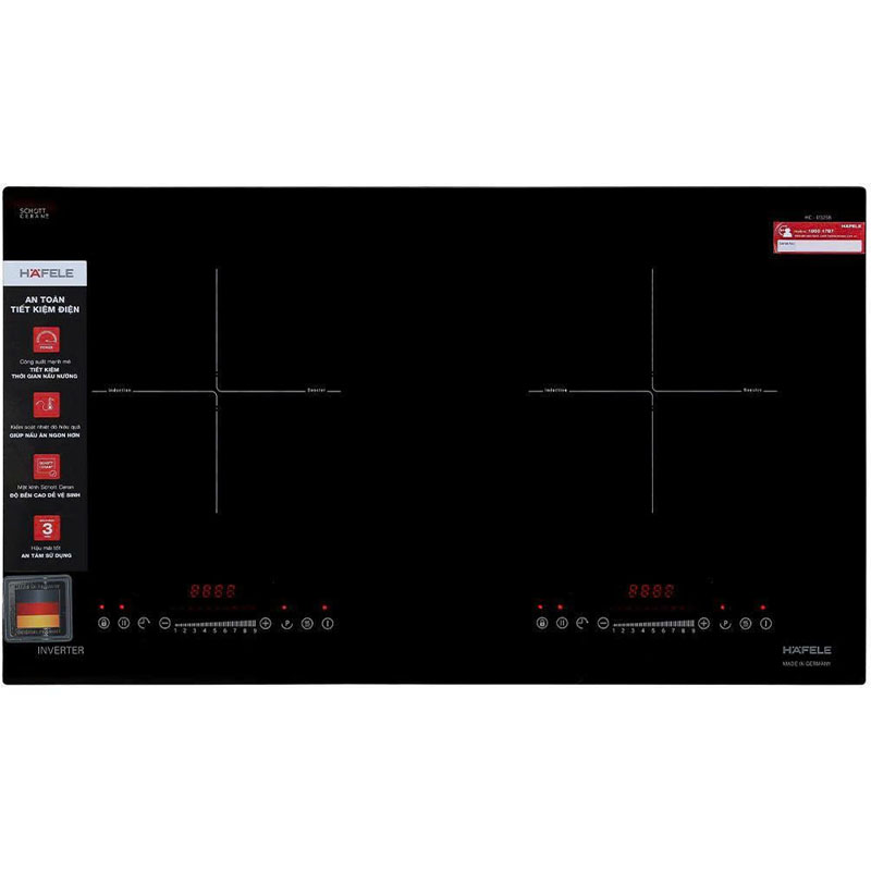 Bếp từ Hafele HC-I7325B 2 vùng nấu cao cấp nhập khẩu từ Đức