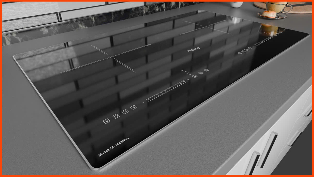 Bếp từ đôi Canzy CZ IC888PRO công nghệ Inverter tiết kiệm điện