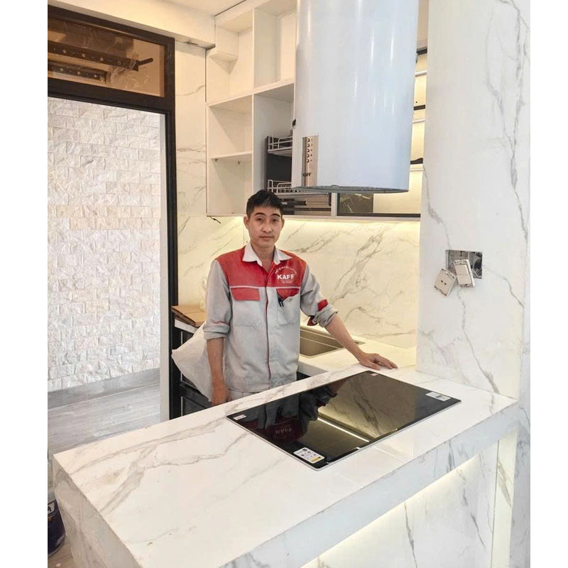 Bếp từ Kaff KF 6068ii chế độ Booster 3200W nấu siêu nhanh