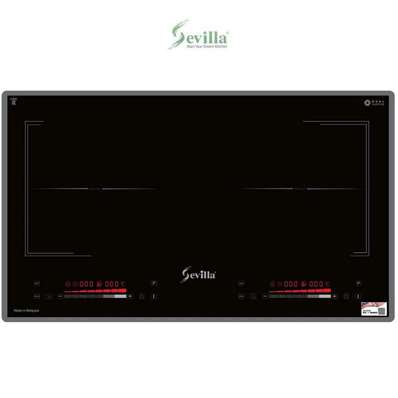 Bếp từ đôi Sevilla SV M480 chính hãng nhập khẩu Malaysia