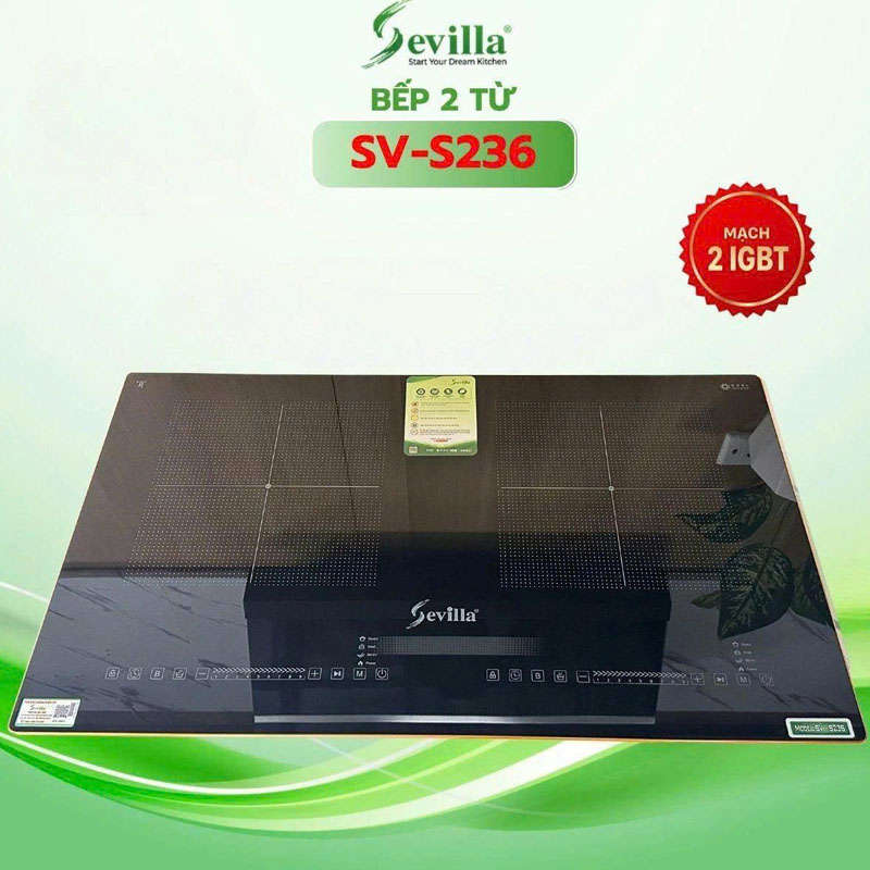 Tính năng an toàn Child Lock bếp từ Sevilla SV-S236