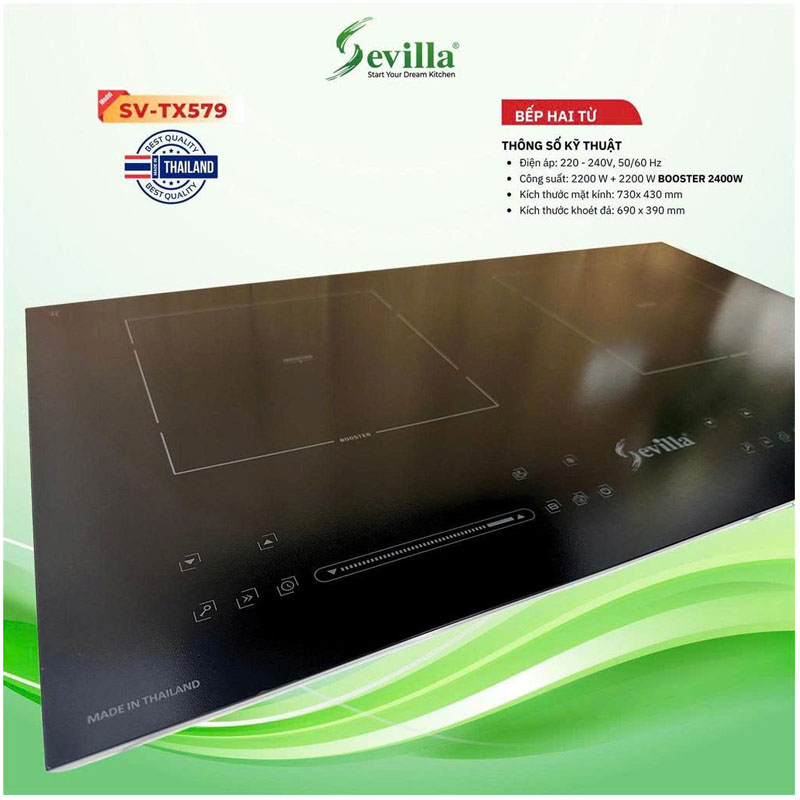 Công nghệ Double Inverter tiết kiệm điện Sevilla SV - TX579