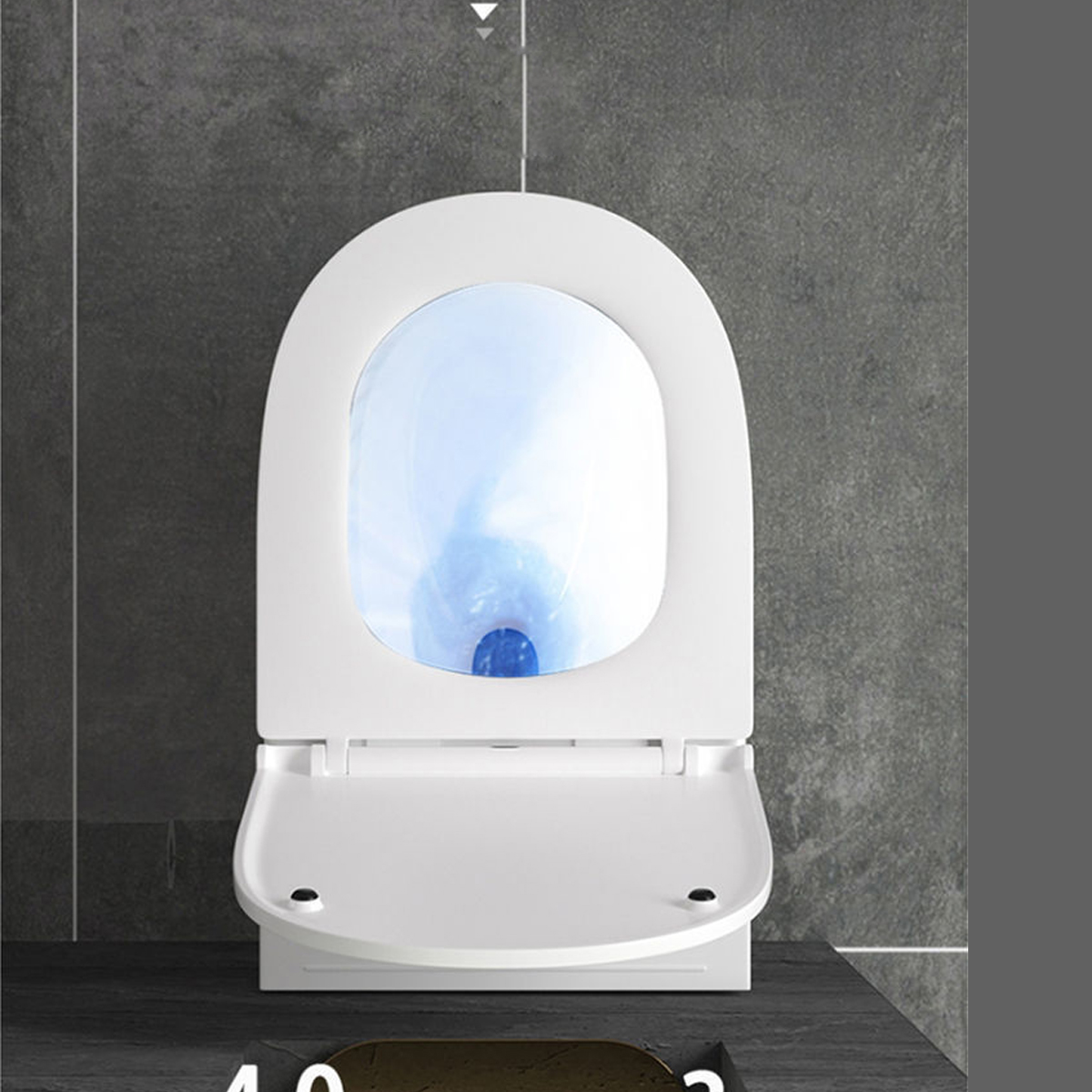 Bệt cảm ứng Bello BL750 với hệ thống xả xoáy mạnh mẽ, không tắc nghẽn