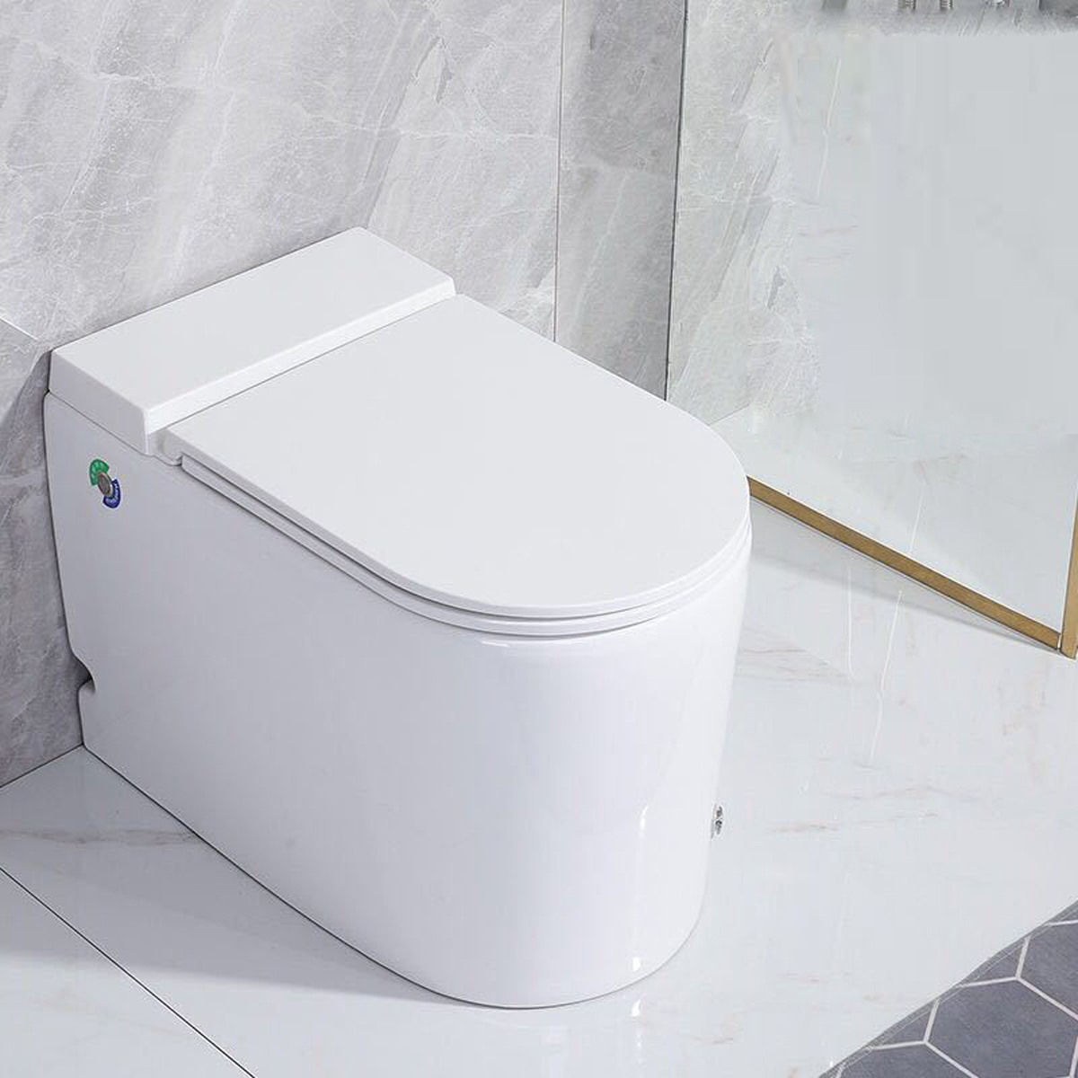 Bệt cảm ứng đá chân Bello BL750 chính hãng, công nghệ xả thông minh, tiết kiệm nước