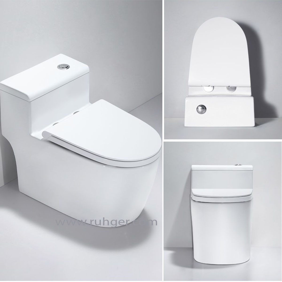 Bề mặt men sứ Nano Platinum chống bám bẩn, chống vi khuẩn hiệu quả.