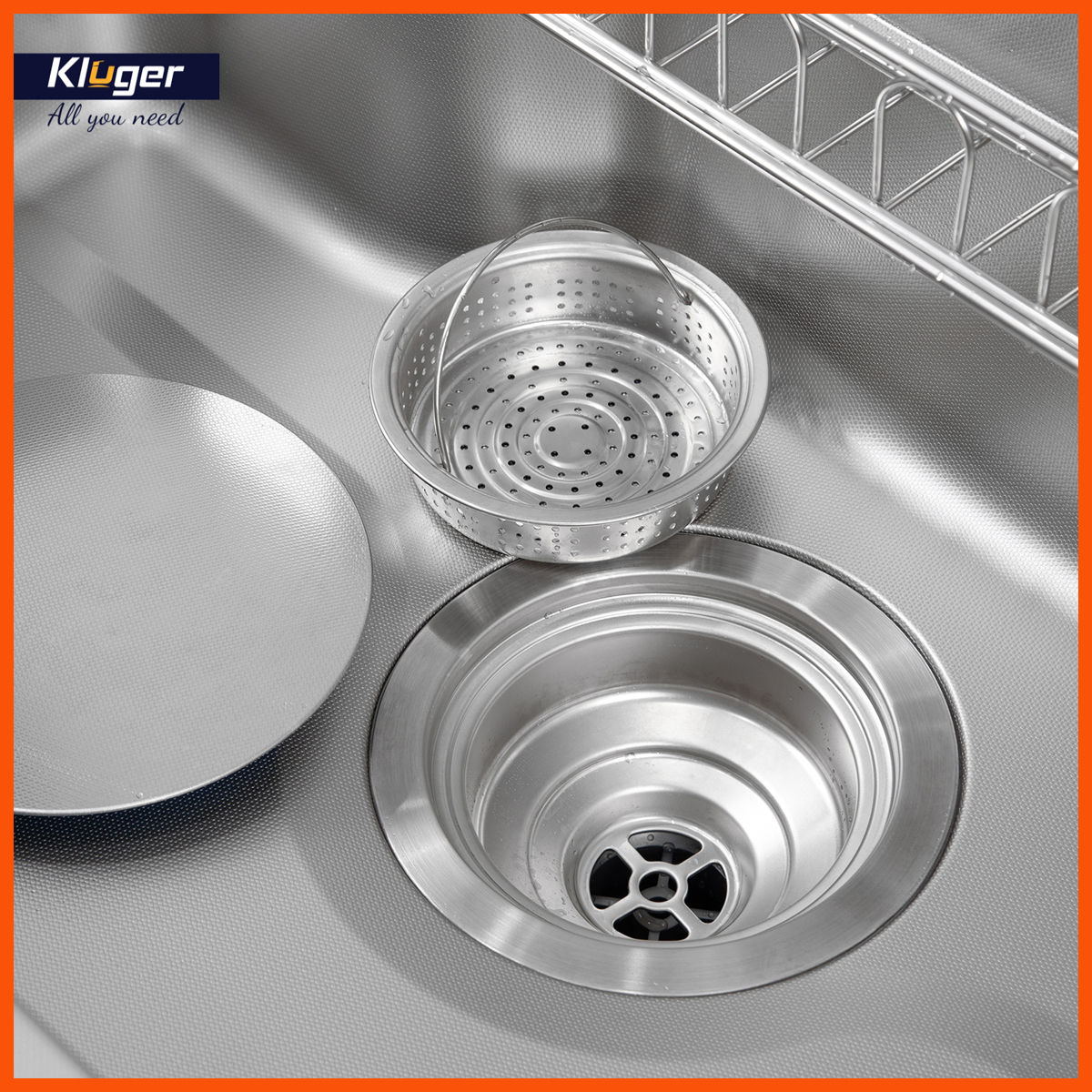 Bộ lọc rác 3 lớp chống tắc, dễ vệ sinh – phù hợp thói quen sử dụng của người Việt