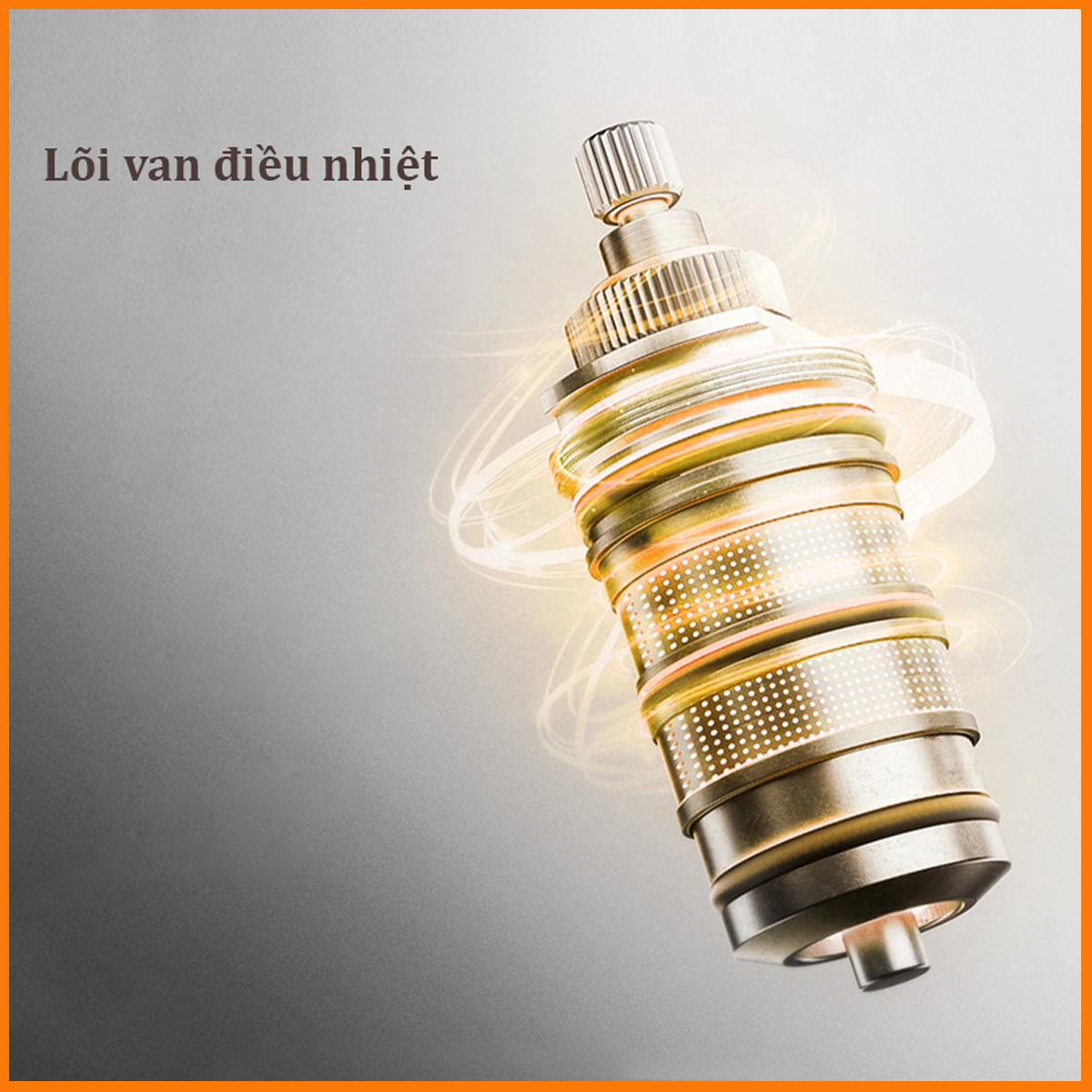 Lõi sen sứ Ceramic siêu bền, đóng mở nhẹ, tuổi thọ cao