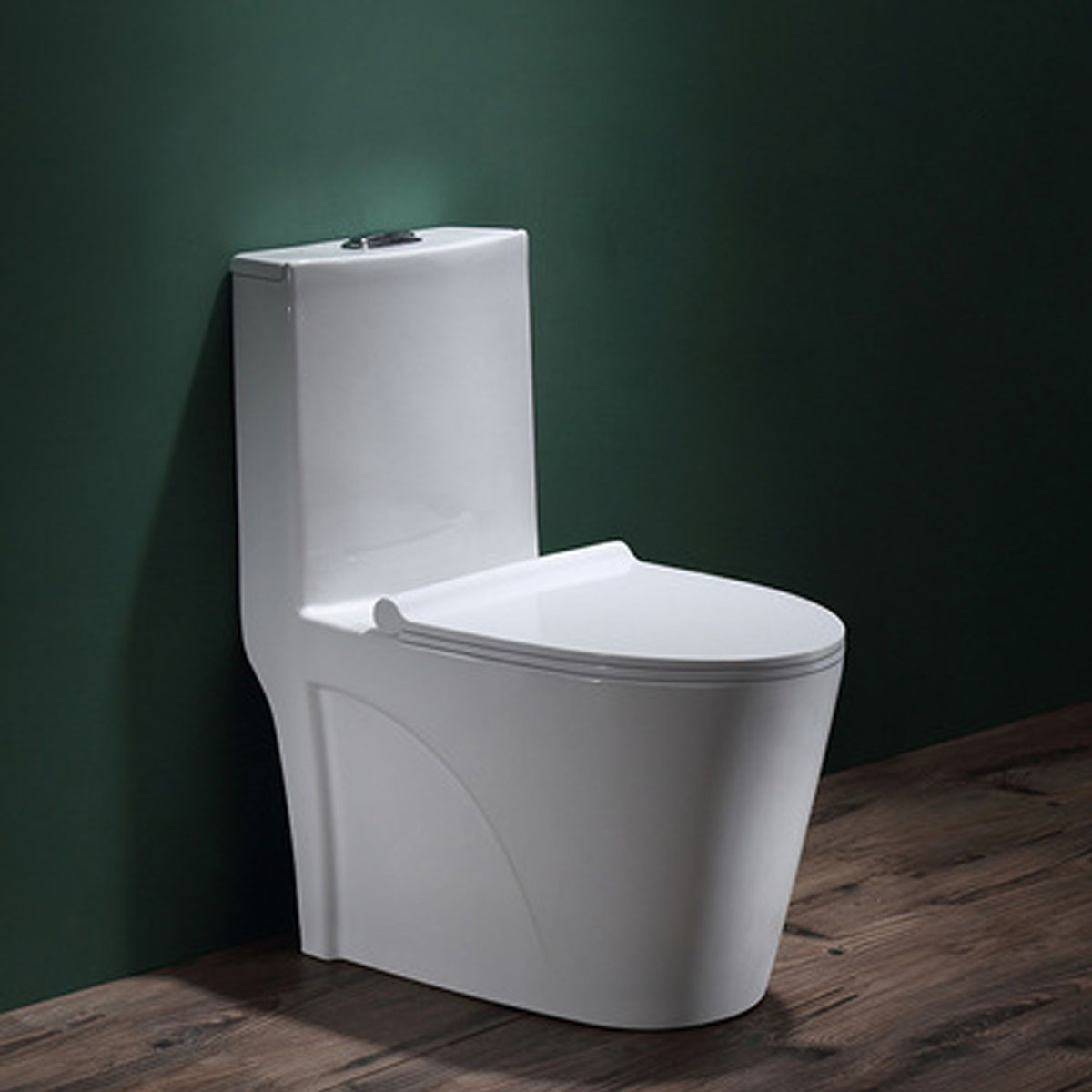 Bồn cầu 1 khối men tuyết cao cấp – Xả mạnh, chống bám bẩn, tiết kiệm nước