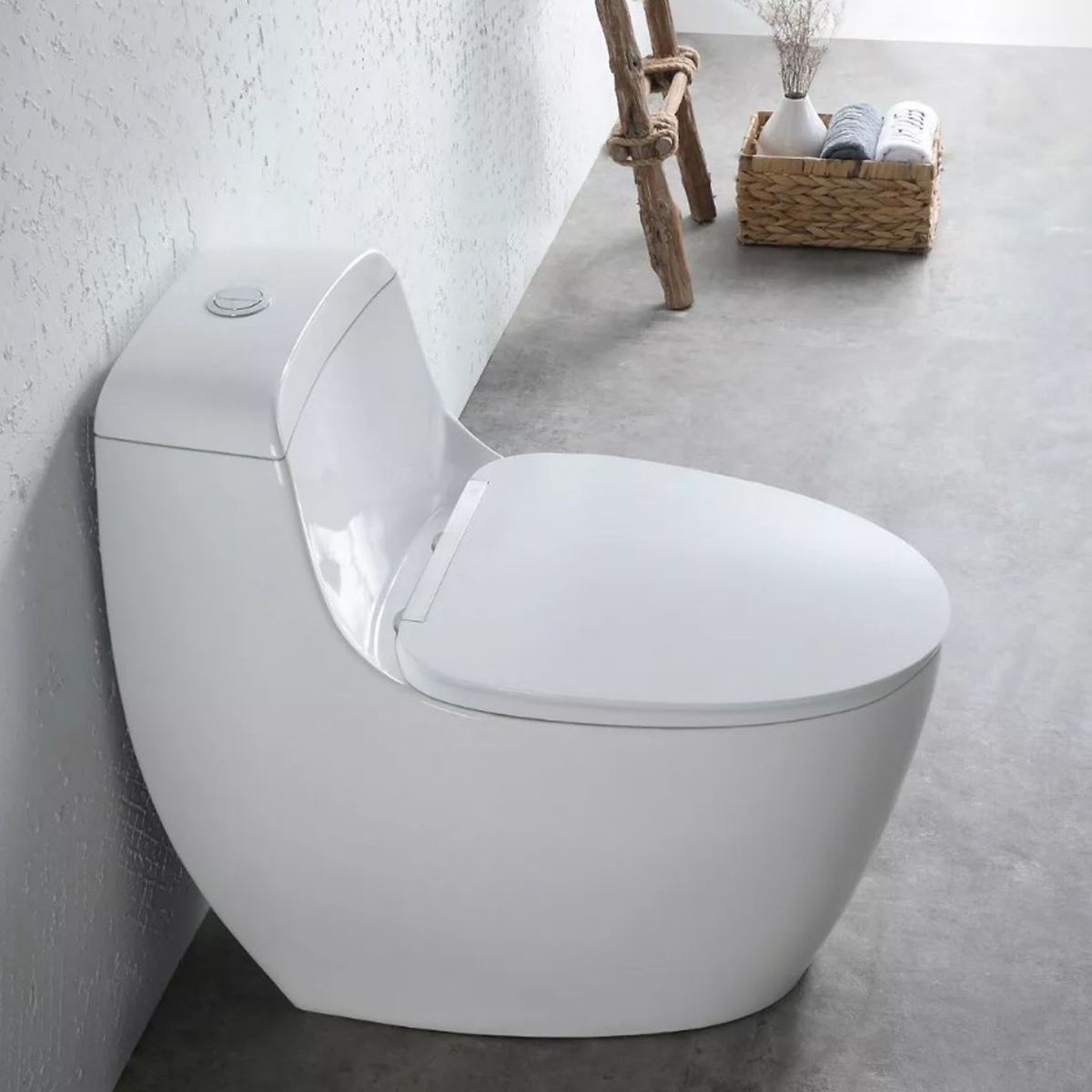 Bồn cầu Bello BT-800544 góc nghiêng – Thiết kế sang trọng, phù hợp phòng tắm hiện đại