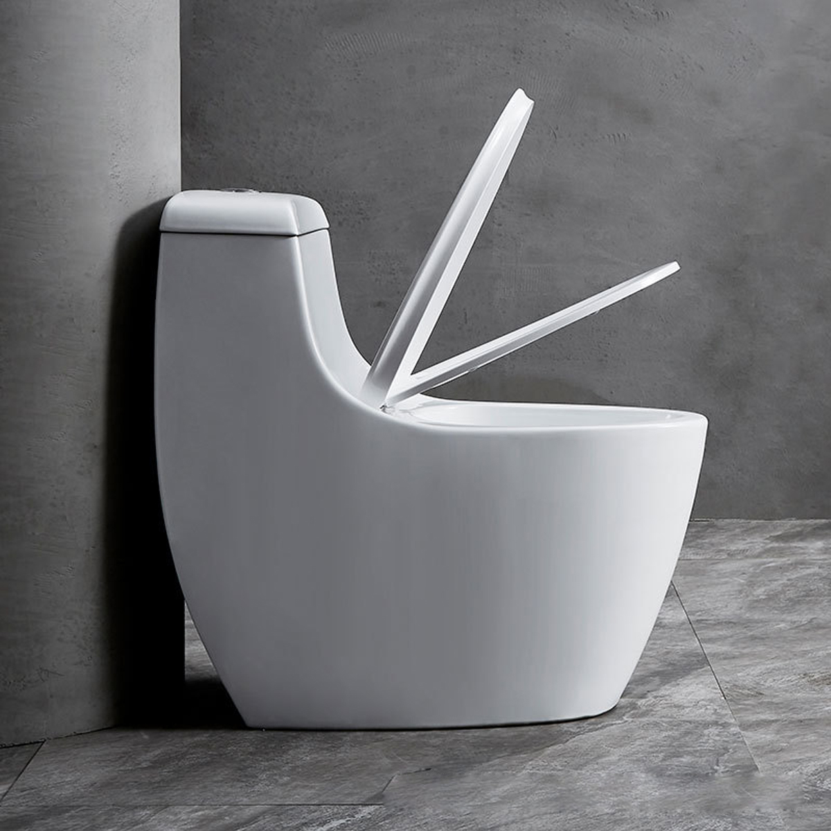 Nắp bồn cầu BT-800544 đóng êm, không gây tiếng ồn, phù hợp với gia đình có trẻ nhỏ và người lớn tuổi