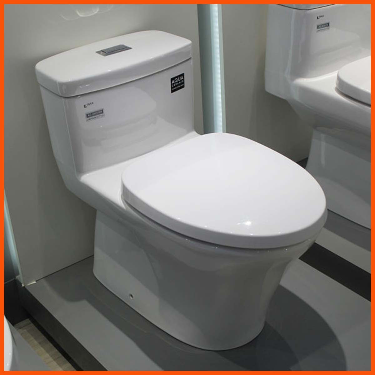 Bồn cầu INAX AC-900R kèm nắp rửa cơ CW-S15VN chính hãng, tiết kiệm nước, dễ vệ sinh