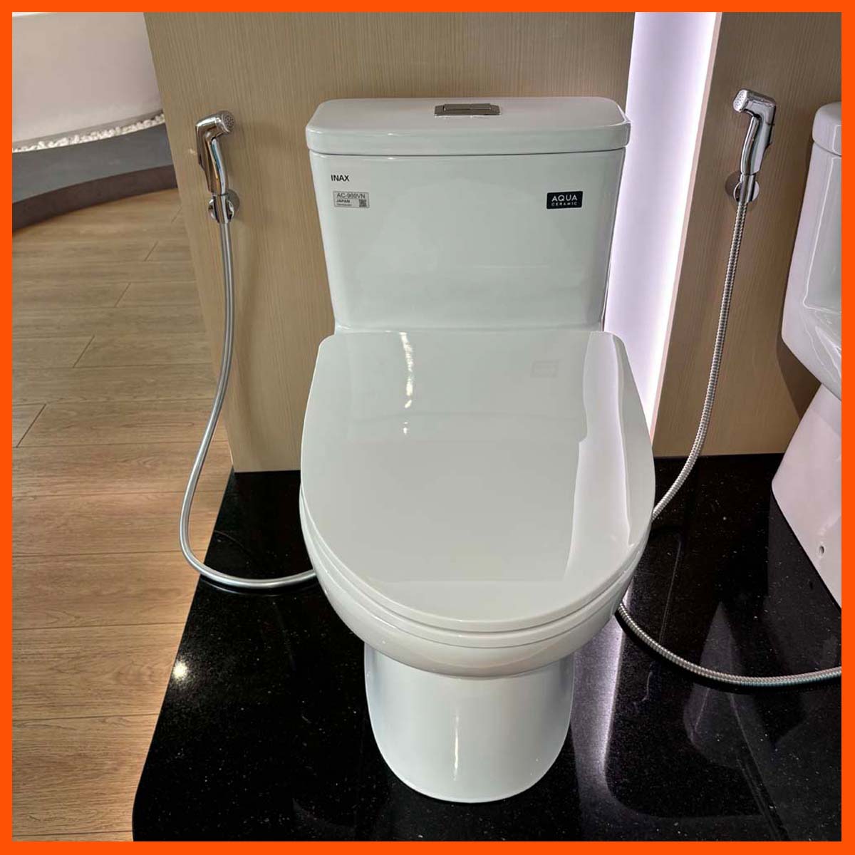 Bồn cầu Inax AC-959VAN-2 – Thiết kế liền khối sang trọng, dễ vệ sinh