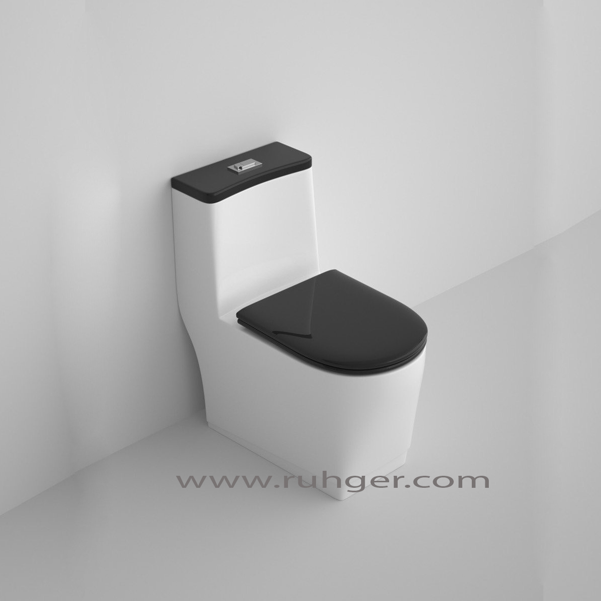 Bồn cầu K8097 màu đen sang trọng, phù hợp phòng tắm cao cấp