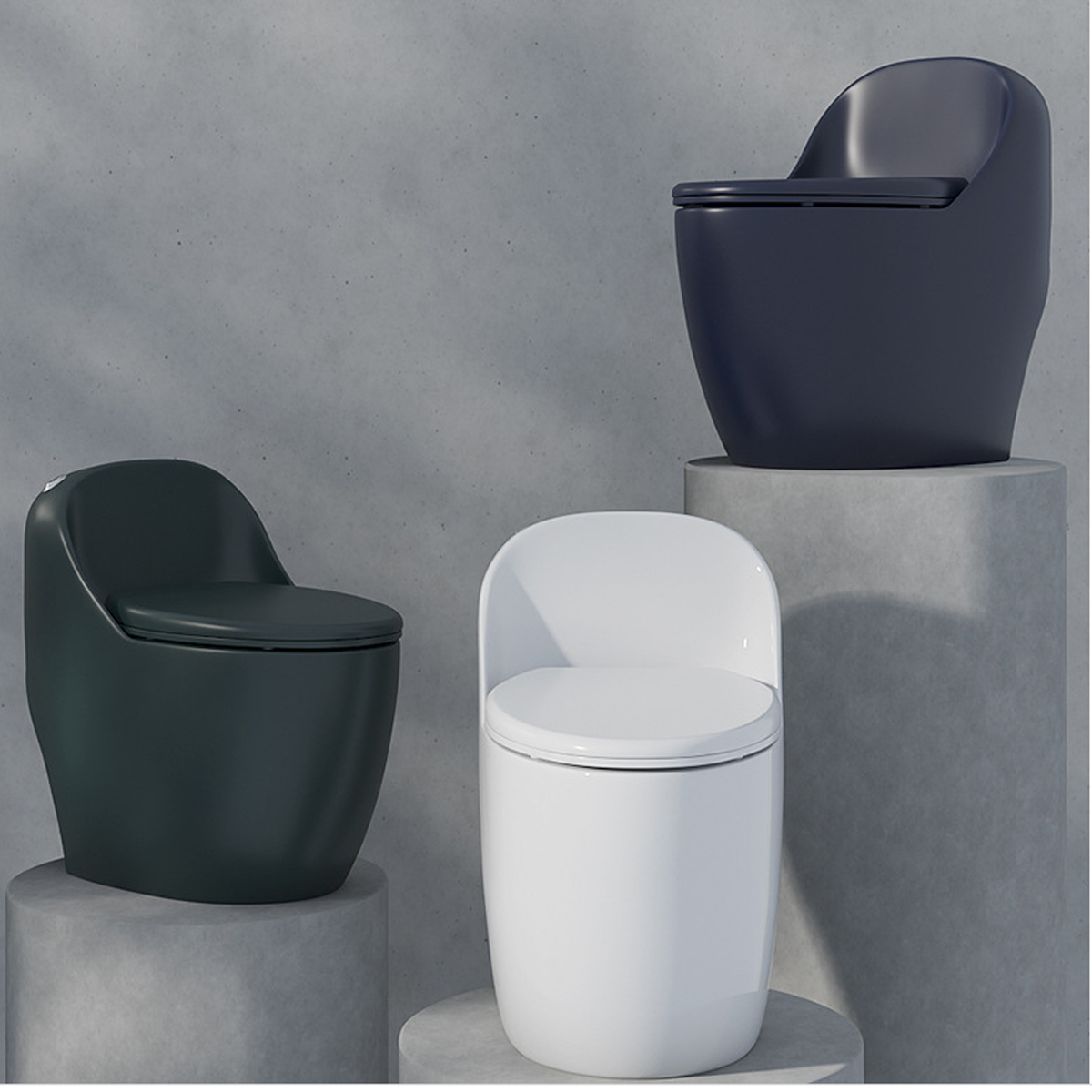 Bồn cầu LK 169 với lớp men nano kháng khuẩn, chống bám bẩn, dễ vệ sinh