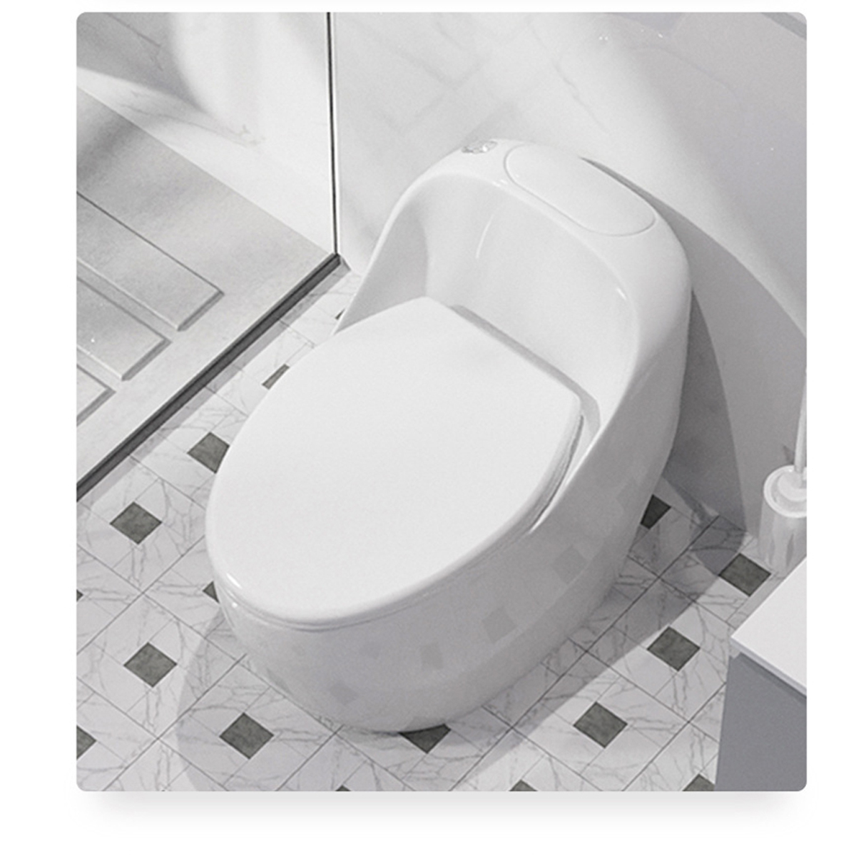 Bồn cầu 1 khối LK 169 thiết kế sang trọng, phù hợp mọi phong cách phòng tắm