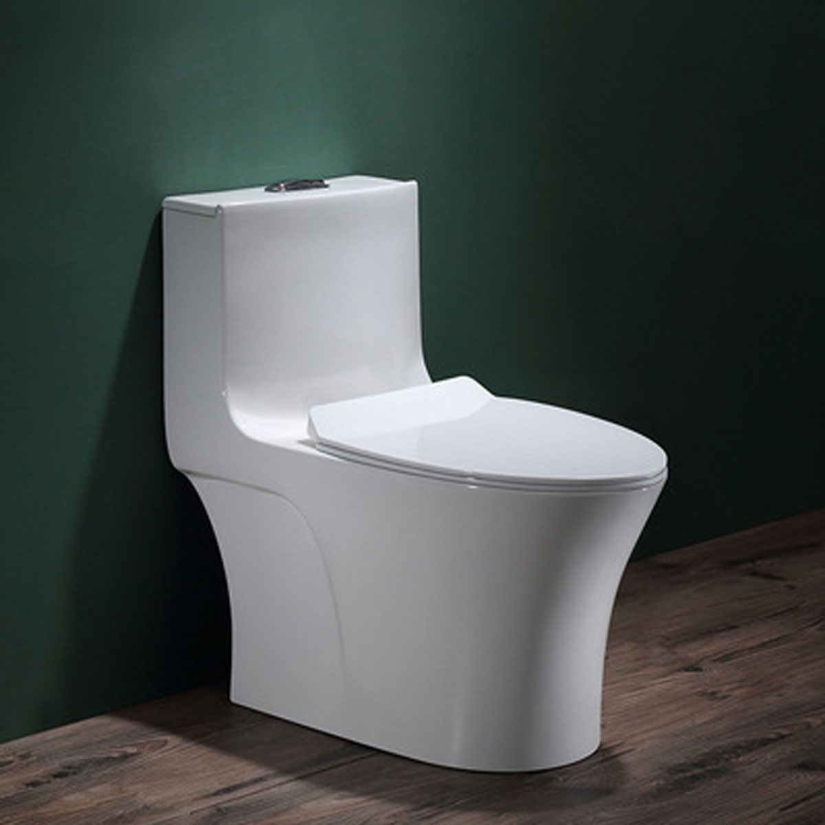 Bệt liền khối men tuyết nano 083 cao cấp, chống bám bẩn, dễ vệ sinh, thiết kế hiện đại, tiết kiệm nước