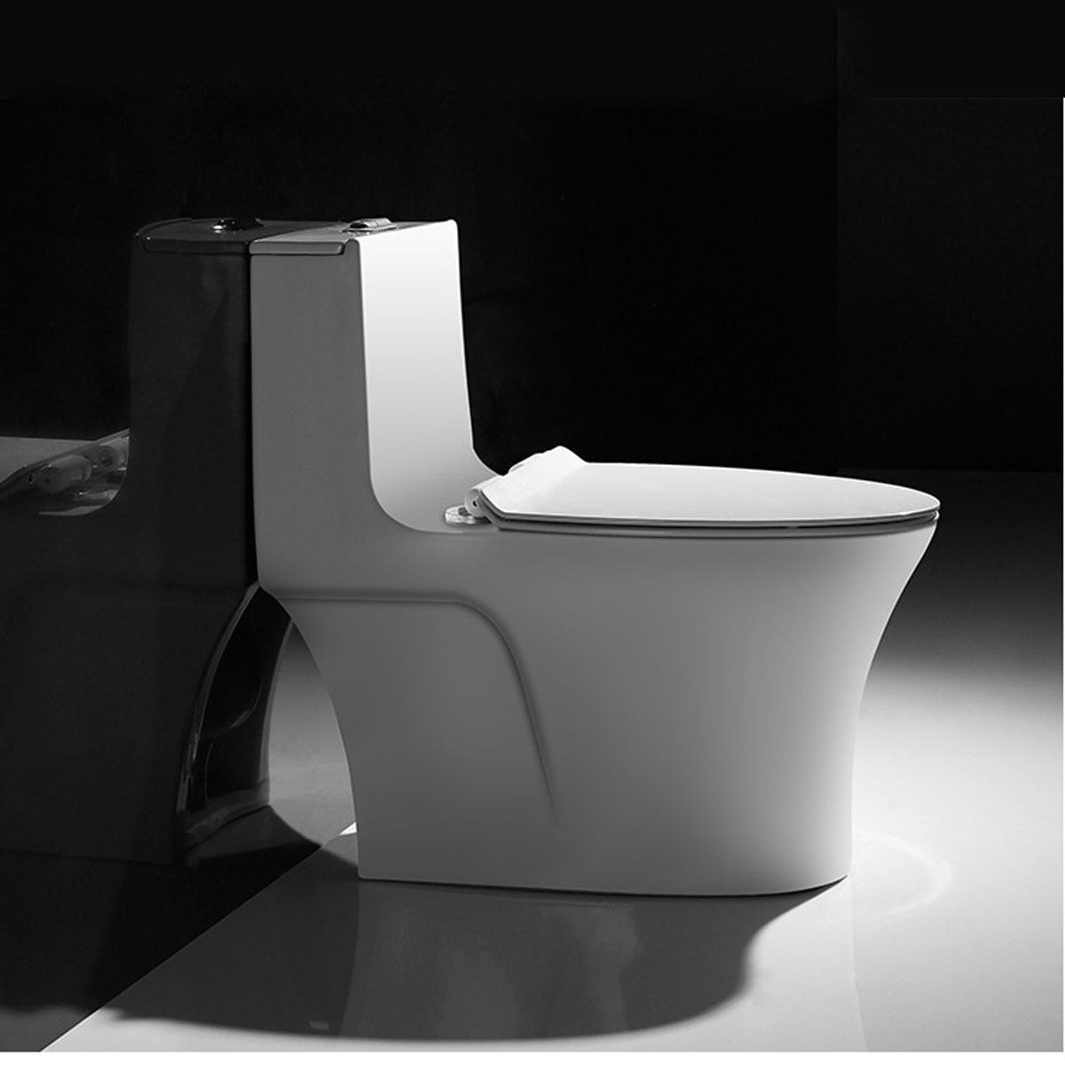 Bồn cầu men tuyết Nano 803s cao cấp - Chống bám bẩn, diệt khuẩn tối ưu