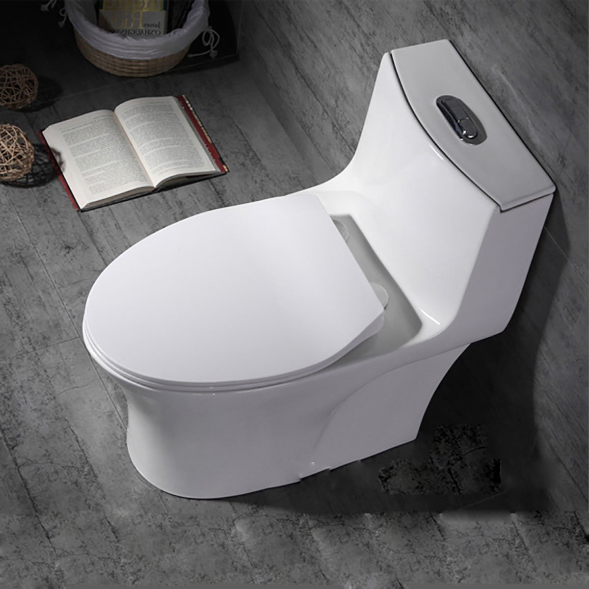 Bồn cầu SKL 803s thiết kế hiện đại - Kiểu dáng sang trọng, phù hợp mọi không gian phòng tắm