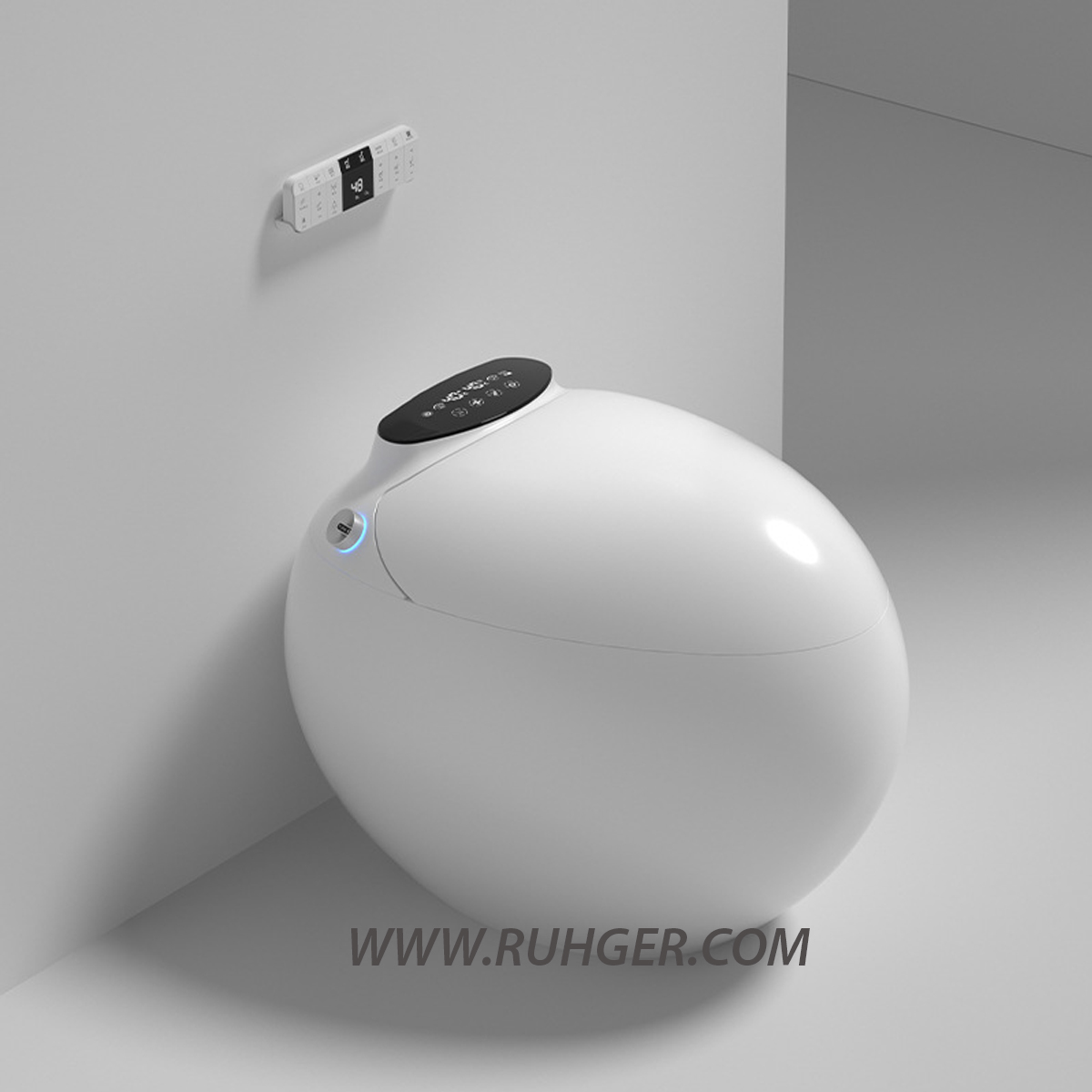 Bồn cầu thông minh CR236 cao cấp tự động rửa, khử mùi, điều khiển cảm ứng